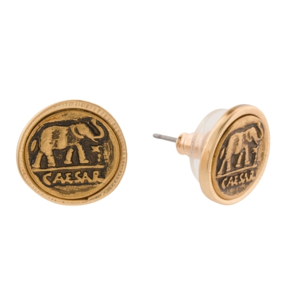 Patricia Nash Elephant Stud Earrings